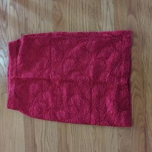 Red Lace Maeve Skirt